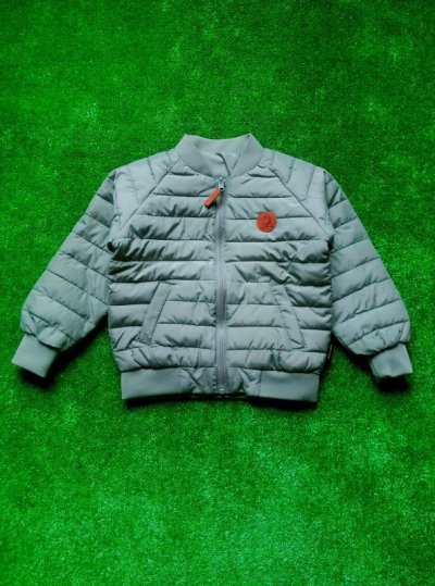 画像2: mini rodini REVERSIBLE INSULATOR JACKET カーキ