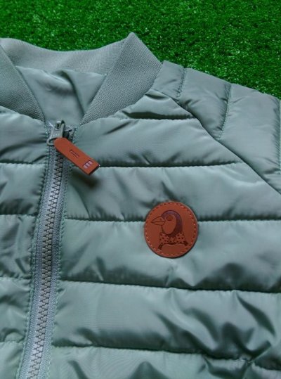 画像3: mini rodini REVERSIBLE INSULATOR JACKET カーキ