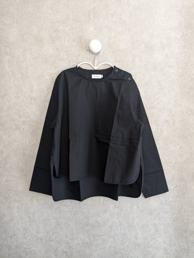 画像2: franky grow BACK NUMBER PULLOVER SHIRT  ブラック　キッズ・レディース